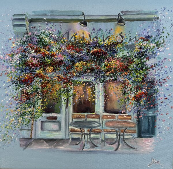 Vitrine du café