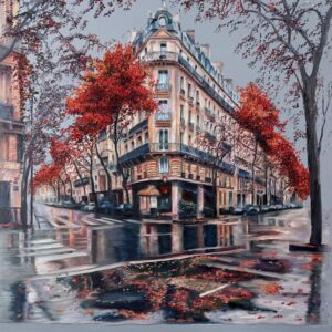 Paris après la pluie